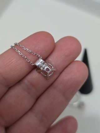 Collar y Anillo Plata 925 Ley