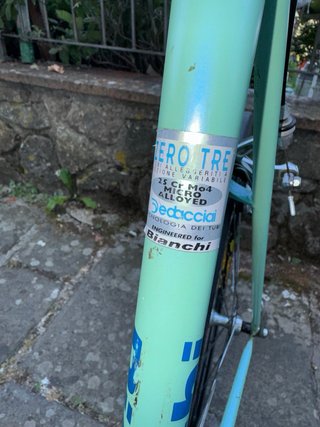Bianchi Eroica Reparto Corse Bici Corsa