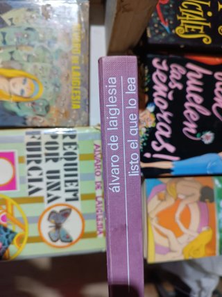 Pack libros Álvaro de La iglesia .10
