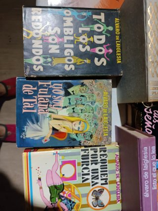 Pack libros Álvaro de La iglesia .10
