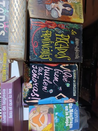 Pack libros Álvaro de La iglesia .10