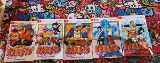 Naruto mangas pack 1-5