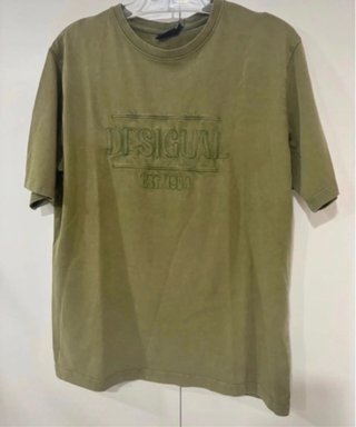 Camiseta Desigual verde oliva