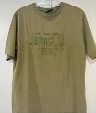 Camiseta Desigual verde oliva