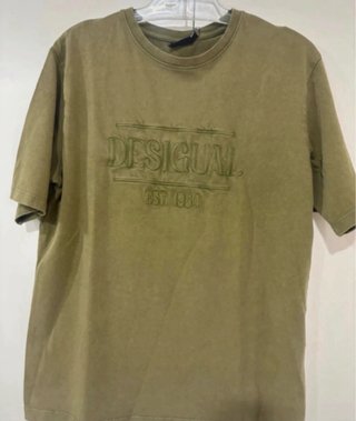 Camiseta Desigual verde oliva