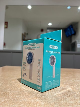 Ventilador Portátil USB Recargable Plegable Mini