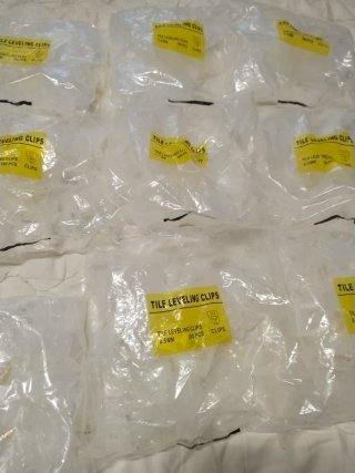 900 Clips Nivelación Azulejos 0.5mm