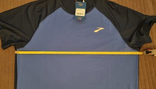T-Shirt Brooks Within Short Sleeve tg. L *NEW