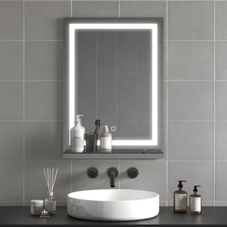 Specchio per Bagno a Luci LED a 3 Colori Regolabil