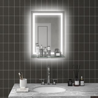 Specchio per Bagno a Luci LED a 3 Colori Regolabil