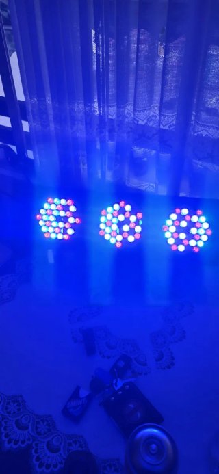 Proyector LED profesional Roxtar 180W IP65 DMX ext
