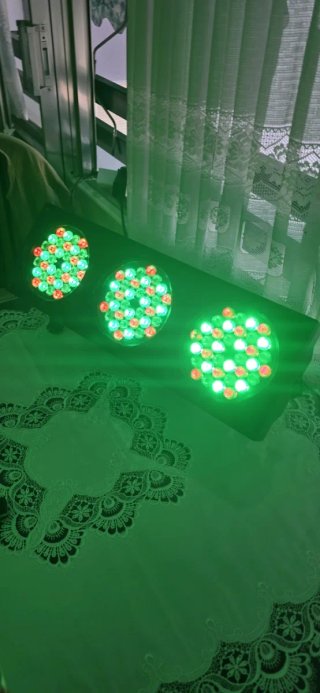 Proyector LED profesional Roxtar 180W IP65 DMX ext