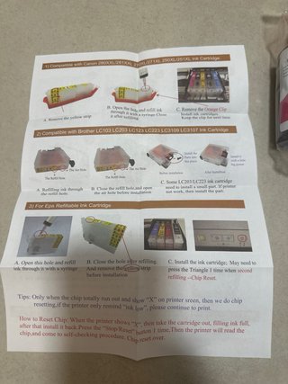 Kit Recarga Tinta Cocadeex Impresora