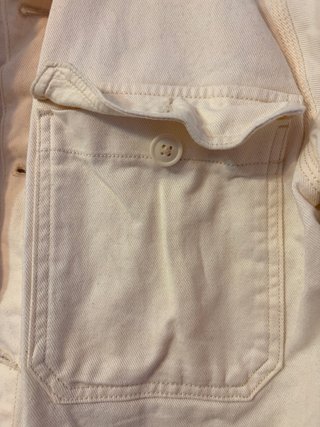 Camisa vaquera beige Primark Talla XL