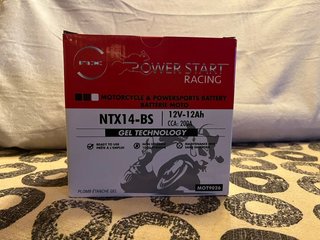 Batería Moto Power Start Racing NTX14-BS