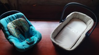 Carrito, cuco y silla coche bebé