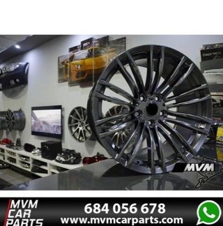 Juego 4 Llantas Audi S7 Hyper Silver BM055
