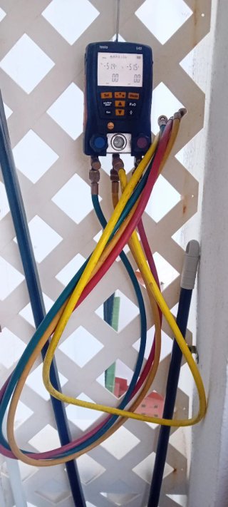 Manómetro testo 549 R410A