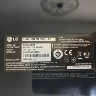 Monitor TV LG Full HD con mando