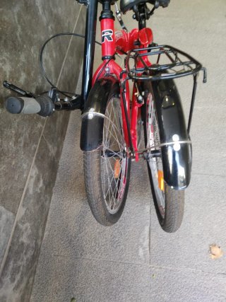 Bicicleta plegable aluminio como nueva