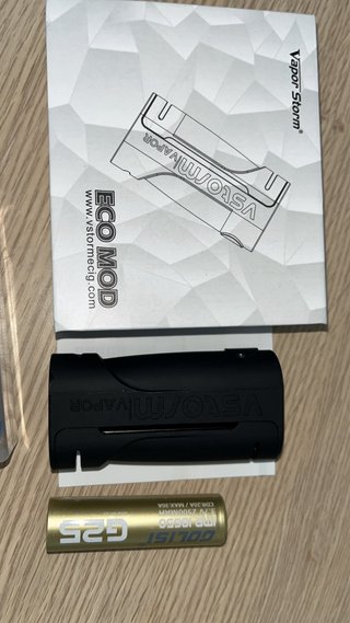 Vapor Storm Eco Mod + Batteria Golisi G25