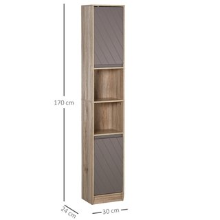 Mobiletto Salvaspazio per Bagno in Legno, Mobile d
