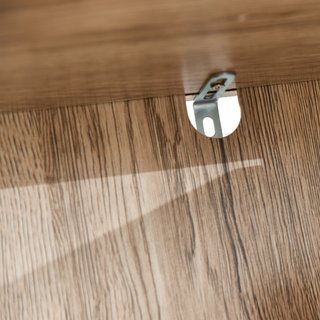 Mobiletto Salvaspazio per Bagno in Legno, Mobile d