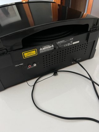 Tocadiscos cd radio lauson