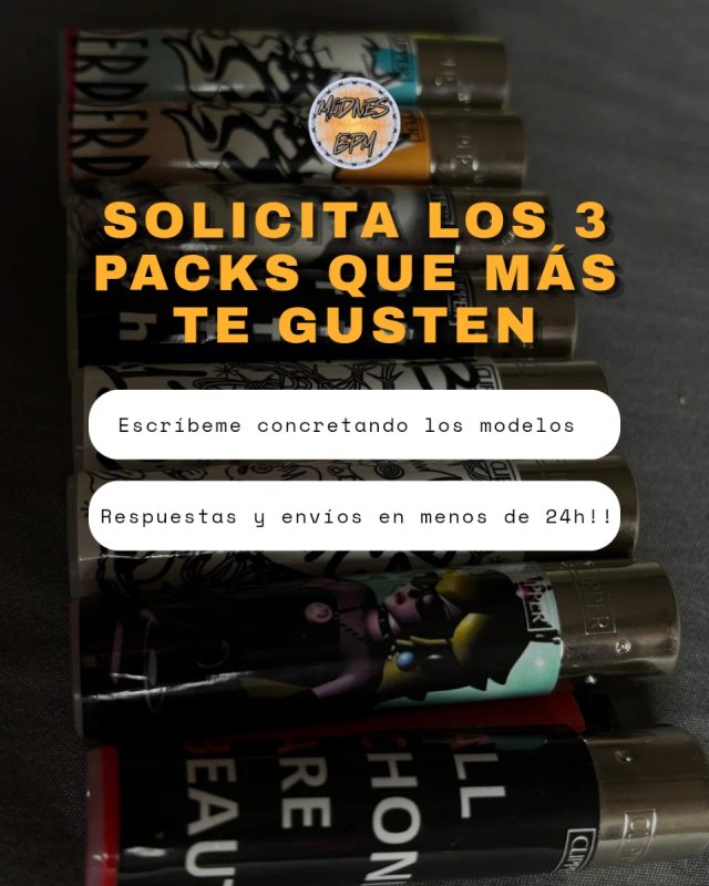 Pack 6 Mecheros Clipper
