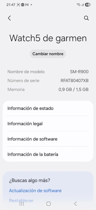 Samsung Galaxy Watch 5 40MM GPS 0407XB