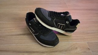 Zapatillas Mustang Mujer Negras