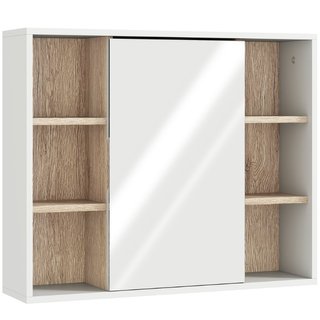 Armadietto con Specchio in MDF e Truciolato con 3