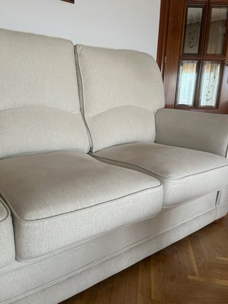 Sofá de 3 plazas beige