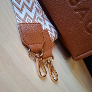 Bolso Prisma Bags Marrón y Multicolor