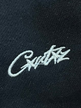 Pantalón chándal baggy Corteiz negro