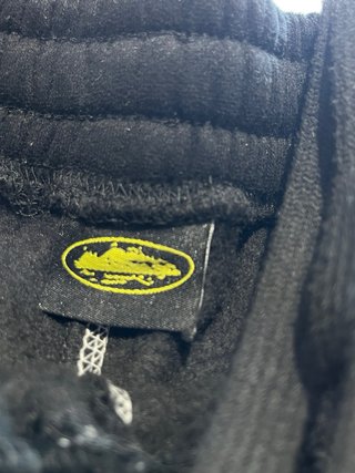 Pantalón chándal baggy Corteiz negro