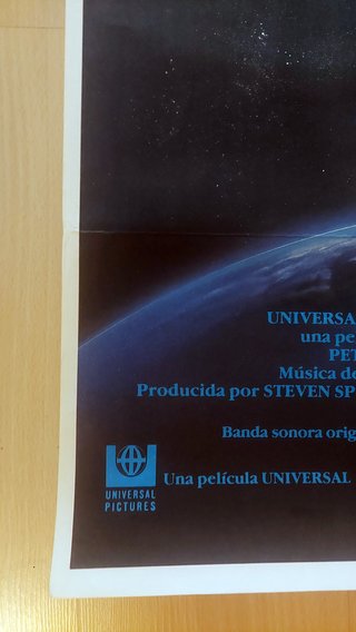 Cartel Original ET el Extraterrestre (1982)