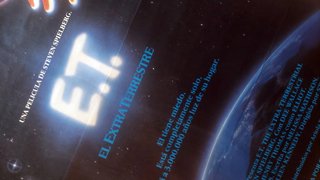 Cartel Original ET el Extraterrestre (1982)