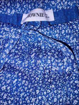 Falda Brownie Azul Talla S