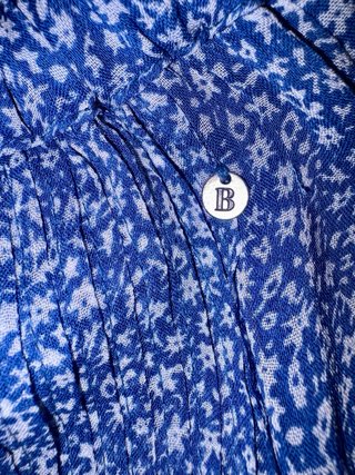 Falda Brownie Azul Talla S
