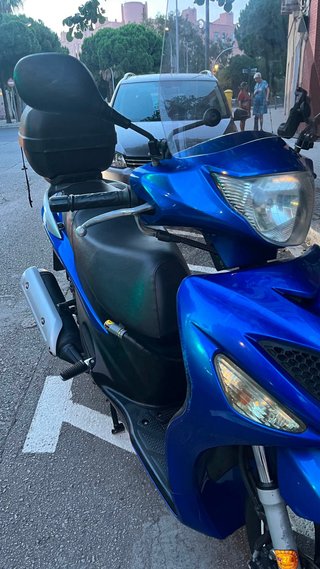 Suzuki Sixteen 150 Scooter Azul