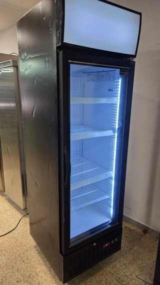 Congelador Vertical Puerta Cristal
