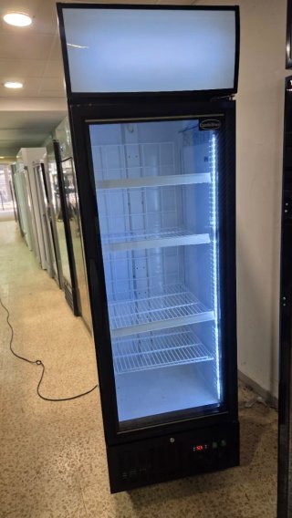 Congelador Vertical Puerta Cristal