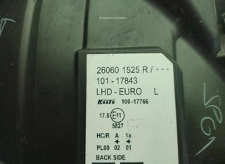 260607949r 260601525r faro renault kangoo 23157675