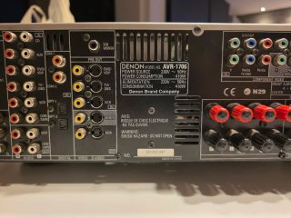 Denon AVR-1706 Receptor AV 5.1