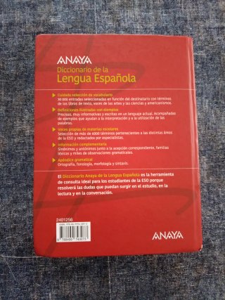 Diccionario de la lengua española Anaya