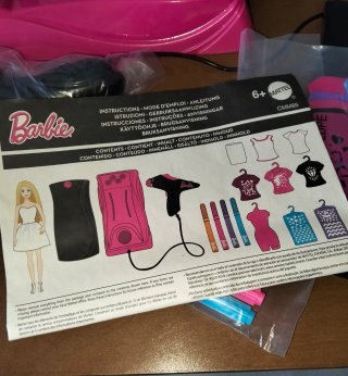 Barbie airbrush designer 2014 accessori