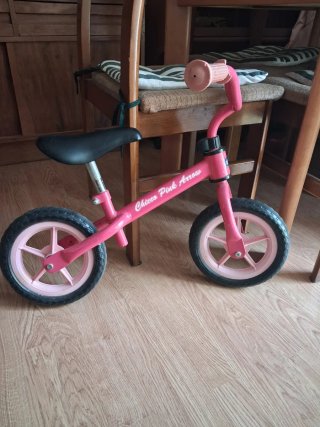Bicicleta de aprendizaje Chicco Rosa