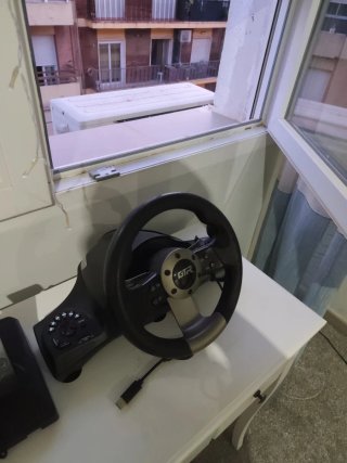 Volante Gaming GTR con Pedales