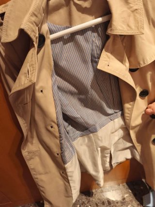 Abrigo Zara Beige Mujer